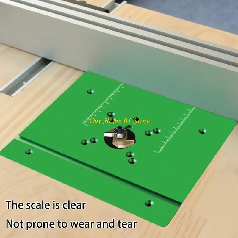 M4YC 다중 트리밍 모델을위한 조절 가능한 목공 장착 플레이트 고정물 지그