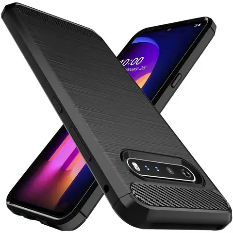 케이스 LG G8X ThinQ G8 G6 G7 ThinQ V30 V40 Q6 슬림 소프트 실리콘 보호 충격 방지 케이스 LG Q6 Q7 Plus G6 K51 K61 Q51 Q8