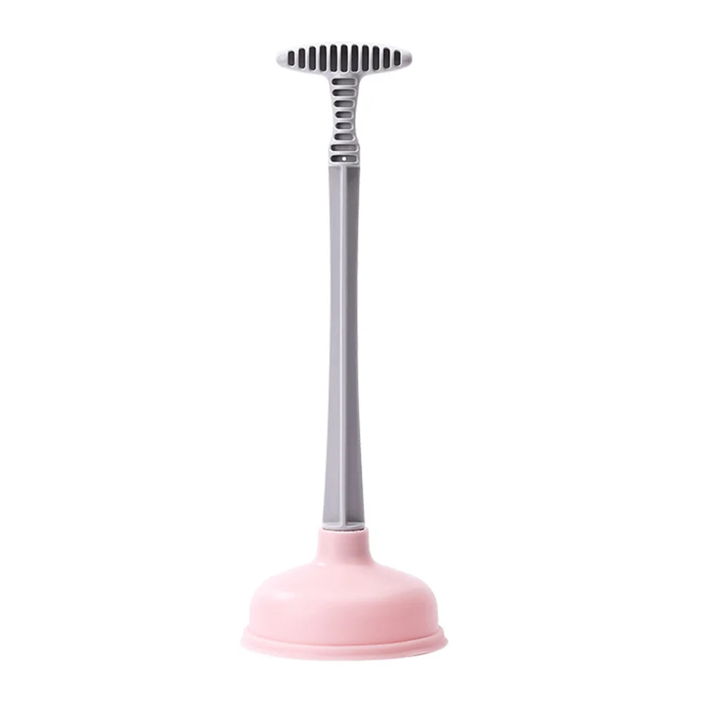 

Toilet Plunger Cleaner Strong Suction Bowl Drain Long Handle Rubber Cup ABS Material Toilet Suction Plunger Home Tool