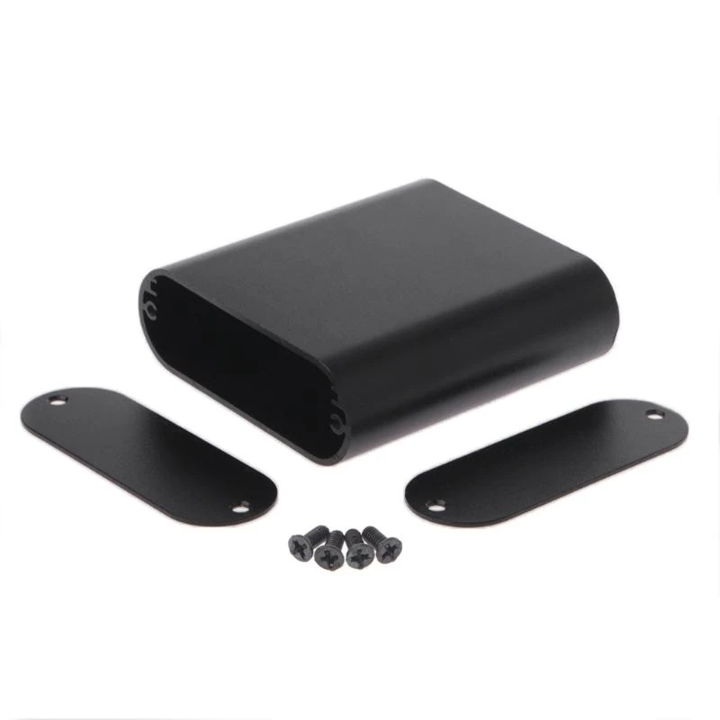 31GJ DIY ALUMINIO PARA CASE PROYECTO ELECTRO PCB Instrumento Box 75x70x24mm