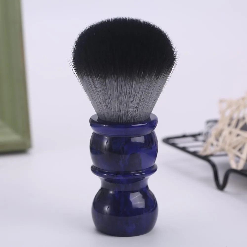 Yaqi-brocha de afeitar de pelo sintético para hombre, 26mm, Timber Wolf Color