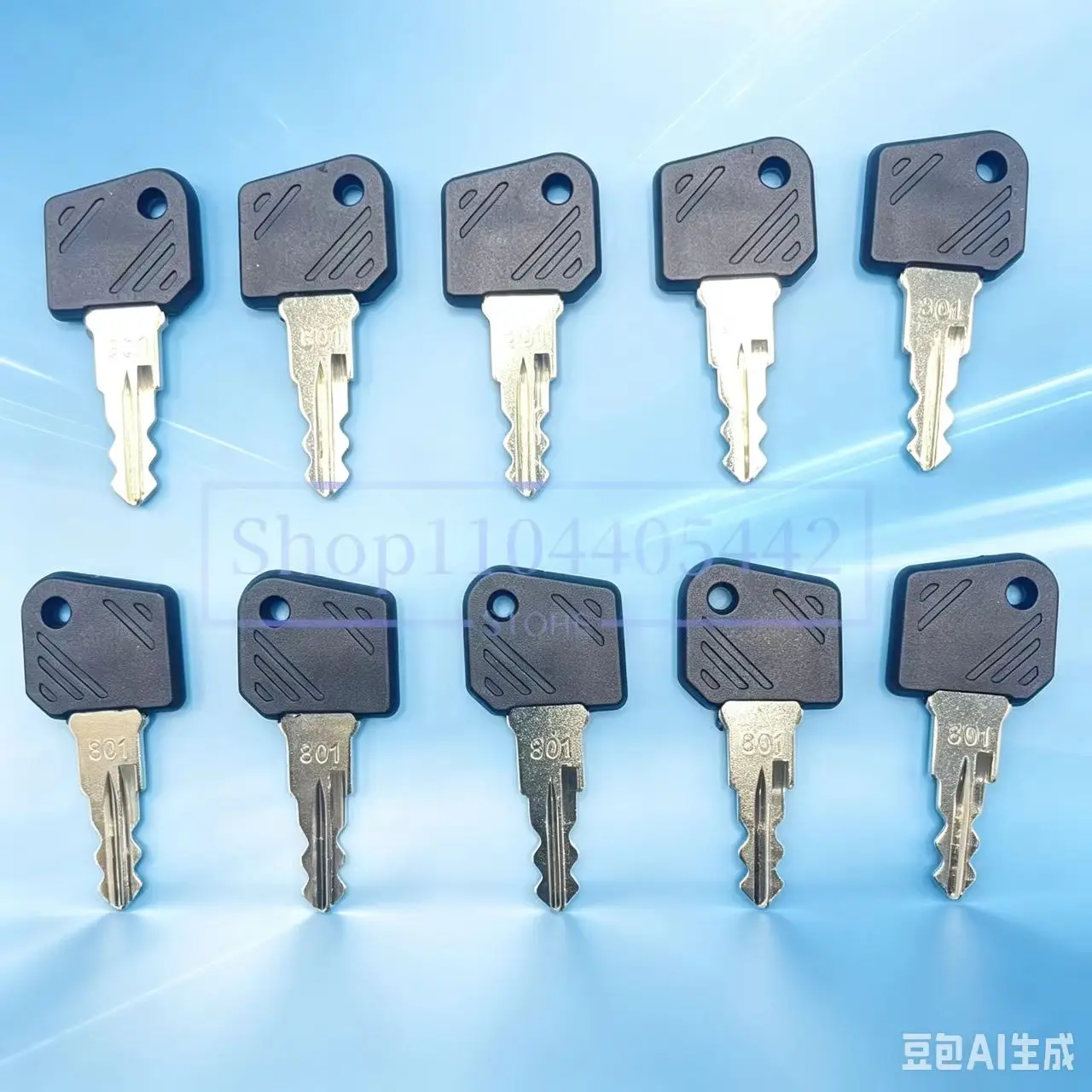 High quality Linde Forklift 0009730419  Ignition Key 0009701304 For KEYS 1/5/10Pcs 801