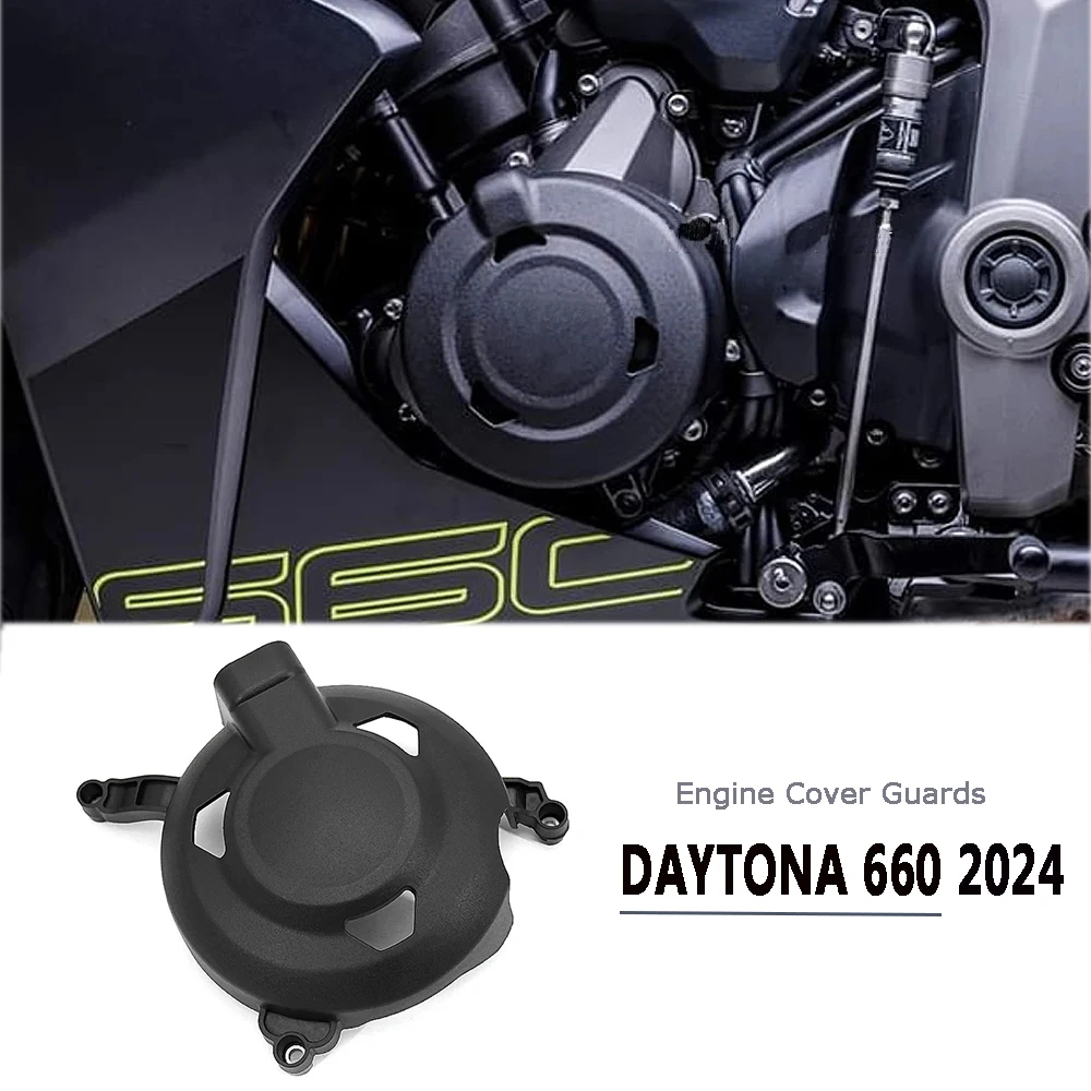 

2024 DAYTONA 660 Engine Cover Guards Motorcycle Accessories Durable Protection Shield Side Covers For Daytona 660