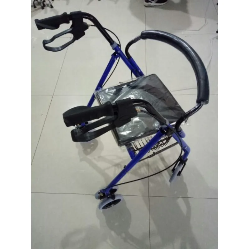 

Upgrade upgraded elderly shopping cart hand push shopping scooter the elderly walker walker can sit and fold