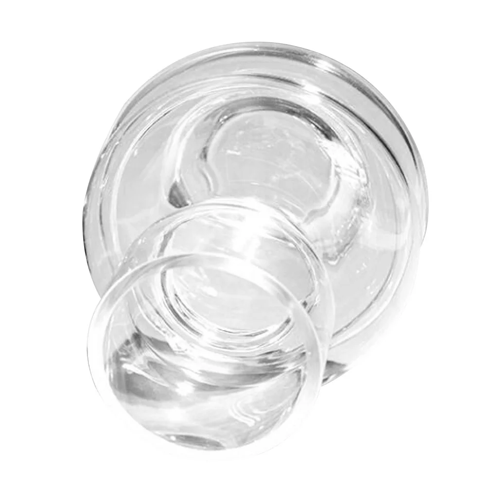 

Glass Flower Vase Nordic Style Thick Bottom Stable Hydroponic Vase Desktop Plant Container Decoration Flower Container