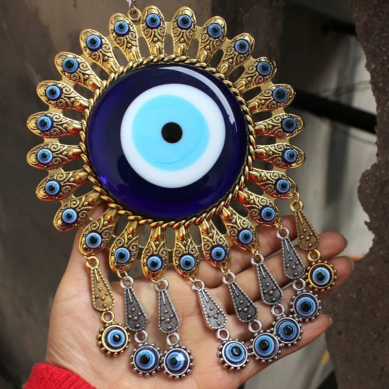 Turkish Pendant Glazed Eye Pendants Wall Pendant Decor Adornos Para Casa Vintage Home Decors Decoracion Para El Hogar 2026