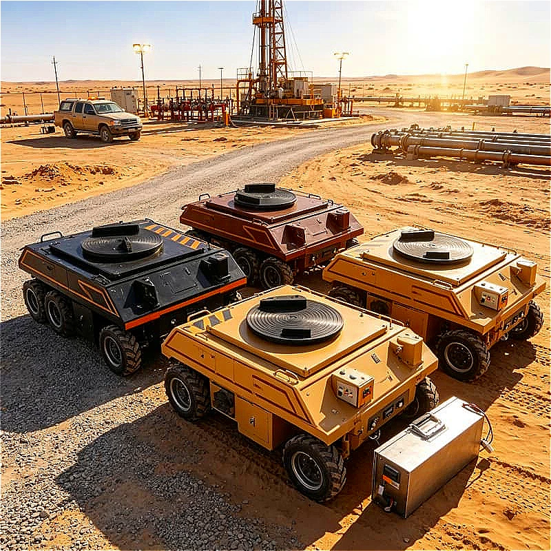 Heavy Equipment Logistics - Comprehensive Electric Machinery Skate 6T Battery