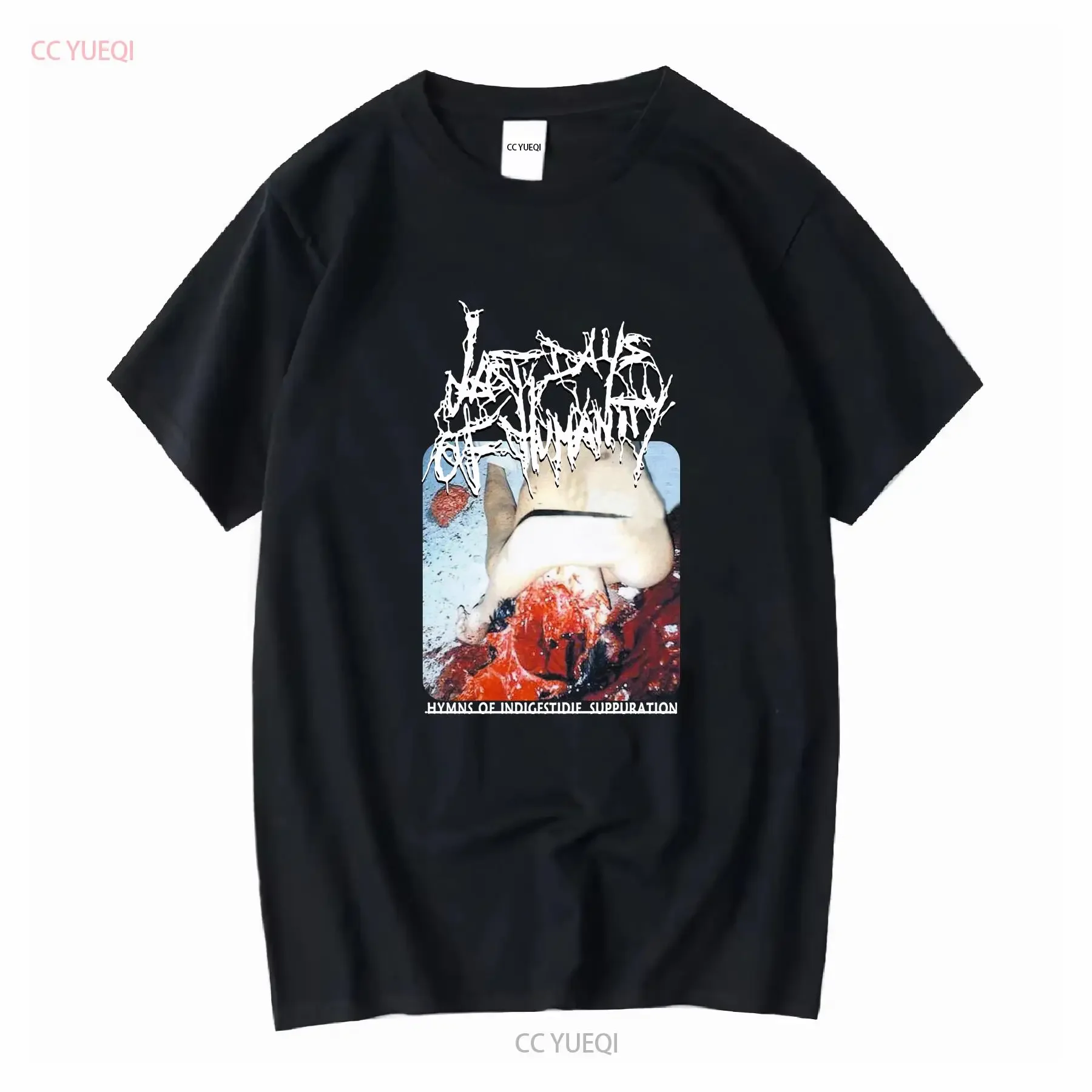 Last Days Of Humanity goregrind band Black S 3XL T Shirt TA374 long or short sleeves vintage Washed Top For Everyday Wear