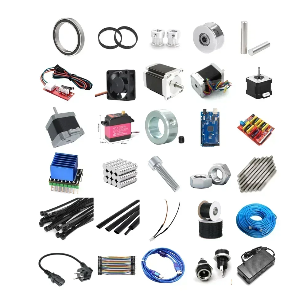 Premium Kit - Arctos V2.0 6.2 Robotic Hardware Kit, Bearings, Motors, Actuators, Boards, Fasteners