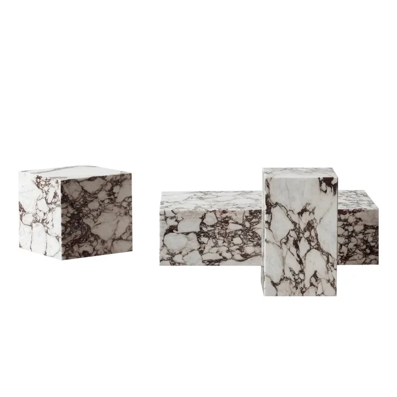 

Italian coffee table wabi sand wind Nordic natural luxury stone marble designer living room