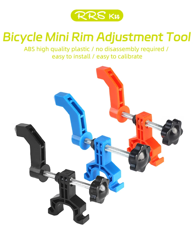 Rrskit Fahrrad Rad Abrichten Ständer Fahrrad Felgen Einstellung Werkzeuge Mountainbike Rad Reparatur Werkzeuge Radfahren Zubehör – Detail 3