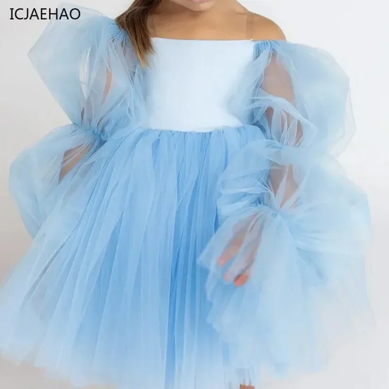 

Baby Girl Princess Tutu Dress, Birthday Clothes, Puff Sleeve, Infant, Toddler, Kids Tulle Costume, Wedding Party, Fashion, 2025