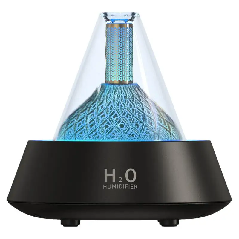 Aromatherapy Diffuser Humidifier Desktop Portable Mist Humidifier Adjustable Aromatherapy Humidifier With Changing Colors LED