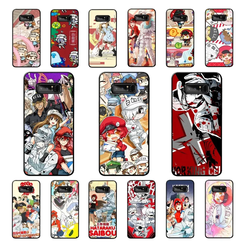 Anime Custodia per cellulare funzionante per Samsung Note 8 9 10 20 pro plus lite M 10 11 20 30 21 31 51 A 21 22 42 02 03