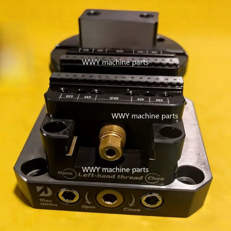 Suitable for4-5 Axis Fixture Self Centering Mirror with Zero Point Quick Change Four Axis L-shaped Block Bridge Plate DJ-6080H-R