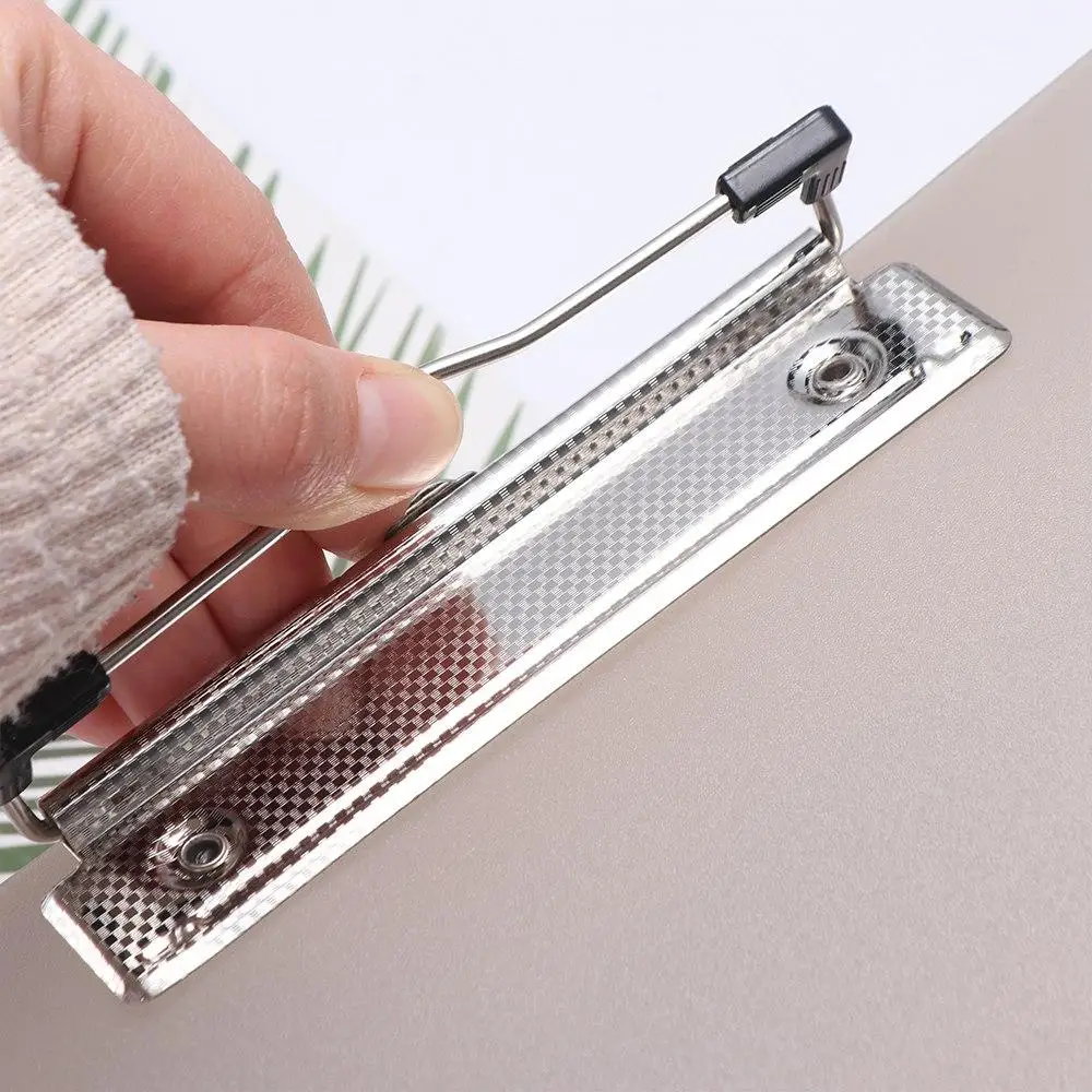 

With Low Profile Gold Clip A4 A5 A6 File Folder Writing Sheet Pad Document Folder Writing Clipboard Writing Pad Writing Tablet