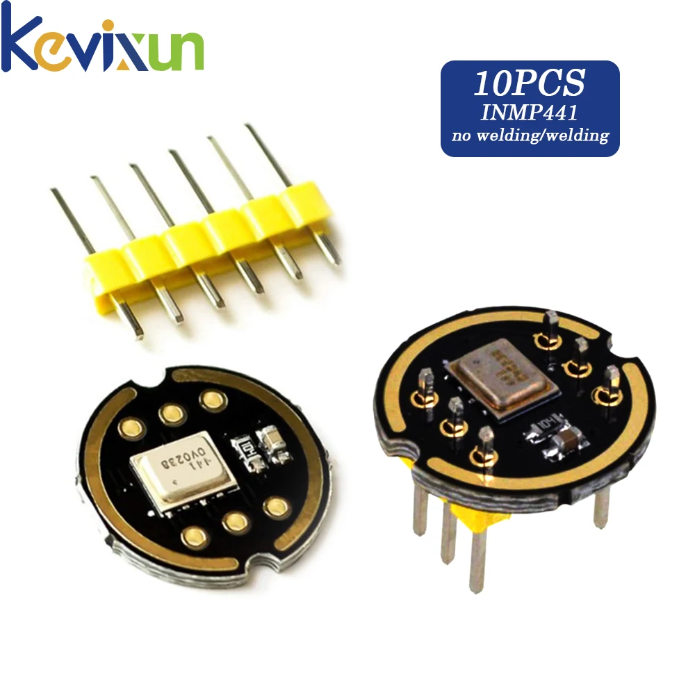 Omnidirectional Microphone Module I2S Interface INMP441 MEMS High Precision Low Power Ultra small volume for ESP32