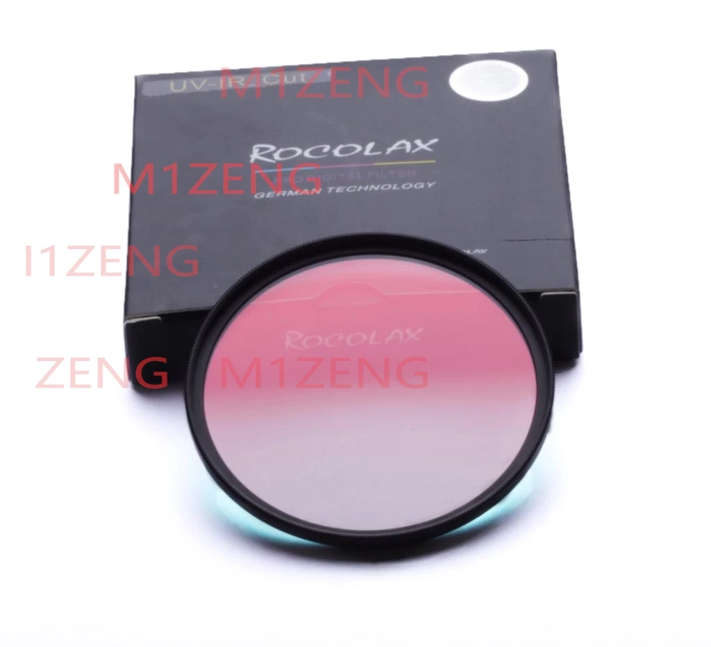 370-670nm 400-700nm UV IR Cut Filtr obiektywu na podczerwień do lustrzanek cyfrowych 25 30 37 39 40 40.5 43 46 49 52 55 58 62 67 72 77 82 mm