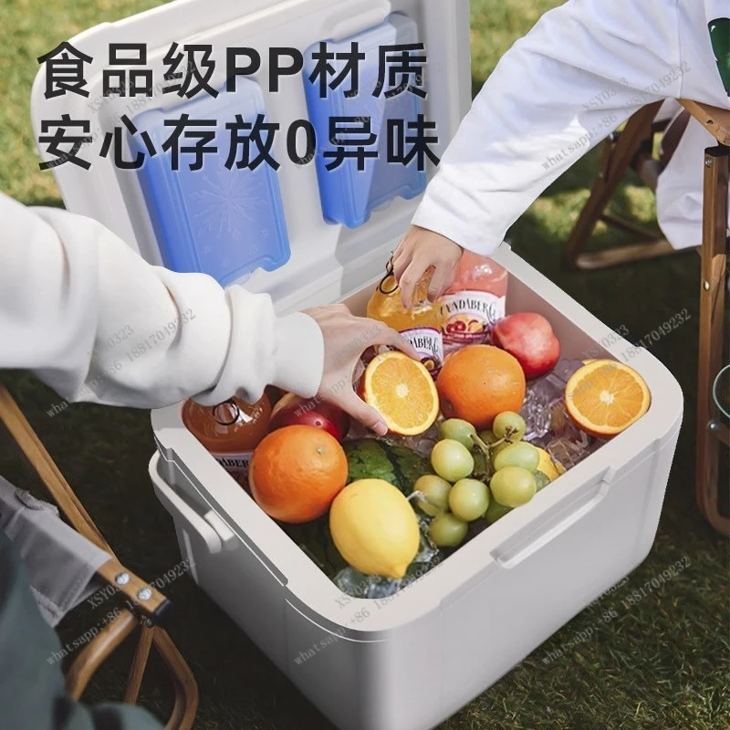 

Makino Chaoge Insulator Refrigerator Outdoor Camping Car Ice Bucket Picnic Cold Keeping Box Portable Small Refrigerator