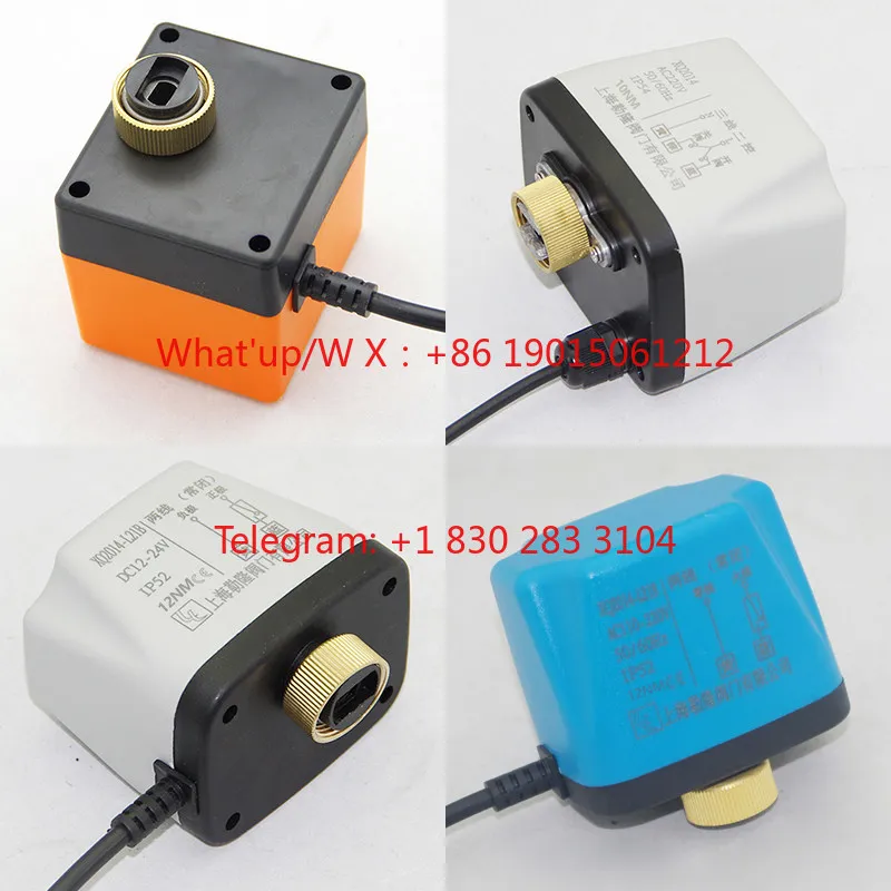 Electric Two-way Ball Valve Actuator Ball Valve Electric Head Electric Ball Valve Coil Controller ADC220V24V12V