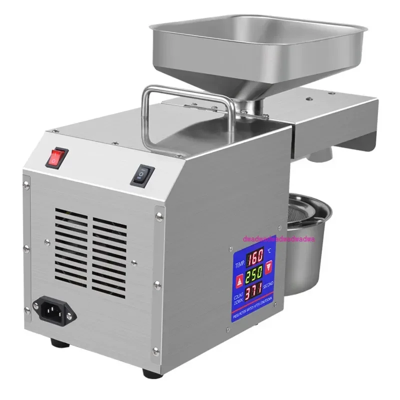 110V220V  Oil press LTP218 Peanut Olive  Rapeseed Sesame  Extractor 3-5KG/H Oil Residue Separator