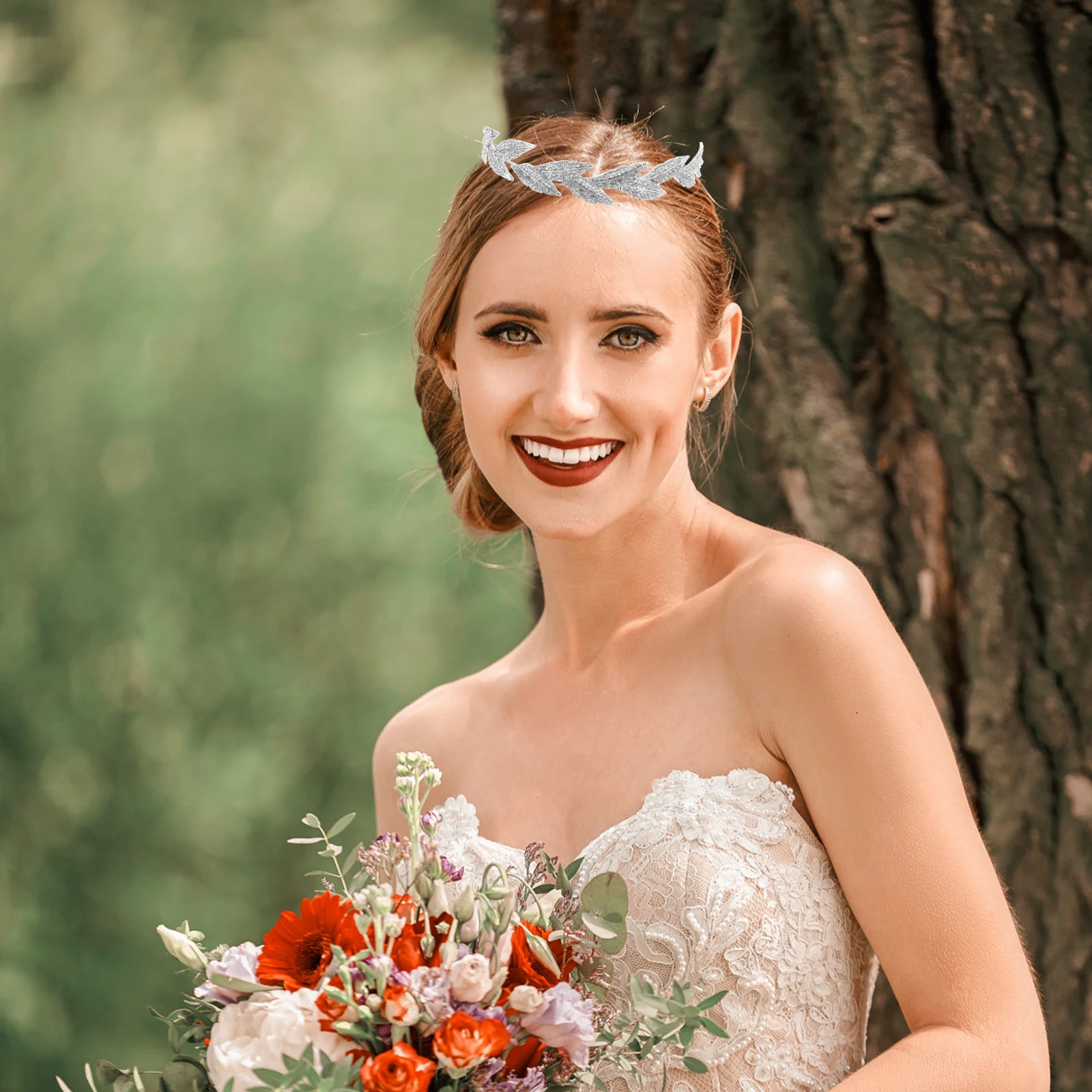 

Alloy Rhinestone Hair Comb Bride Headdress Hairpin Headband Wedding Clip Accessories Bridal Lightweight Various