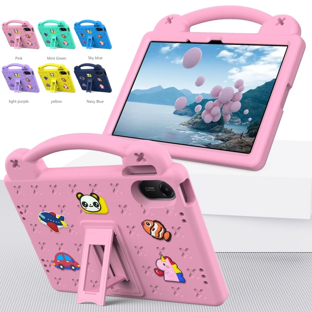 Kids Safe EVA Stand DIY Cartoon Case For Umidigi G7 TAB Pro 11''(2024） Protective Shell