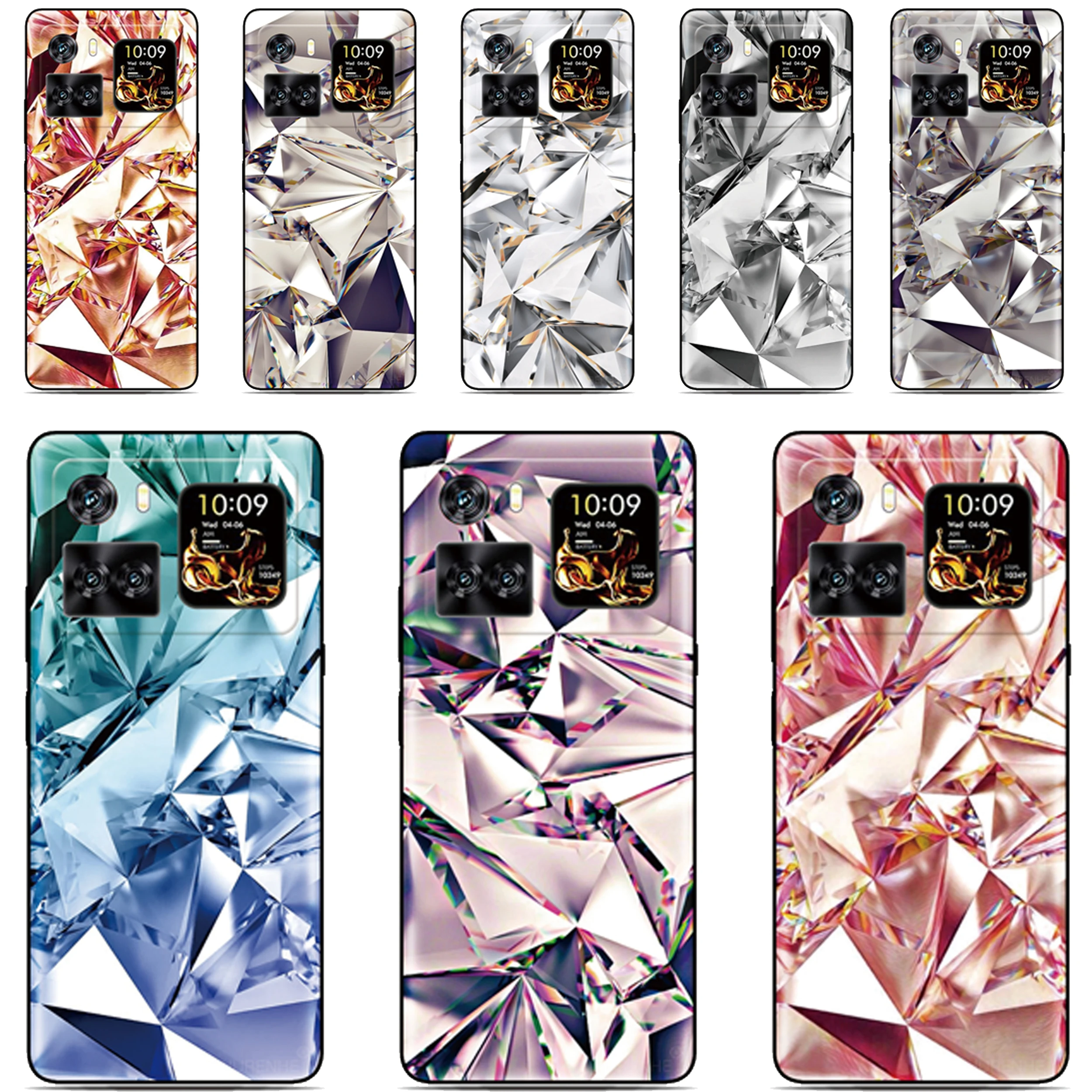 Diamond Newest Cover For Motorola Moto G67 G57 G56 G86 Power 5G G04 G05 G06 4G G96 G100 Pro G54 G85 G84 E15 G15 G24 Phone Case