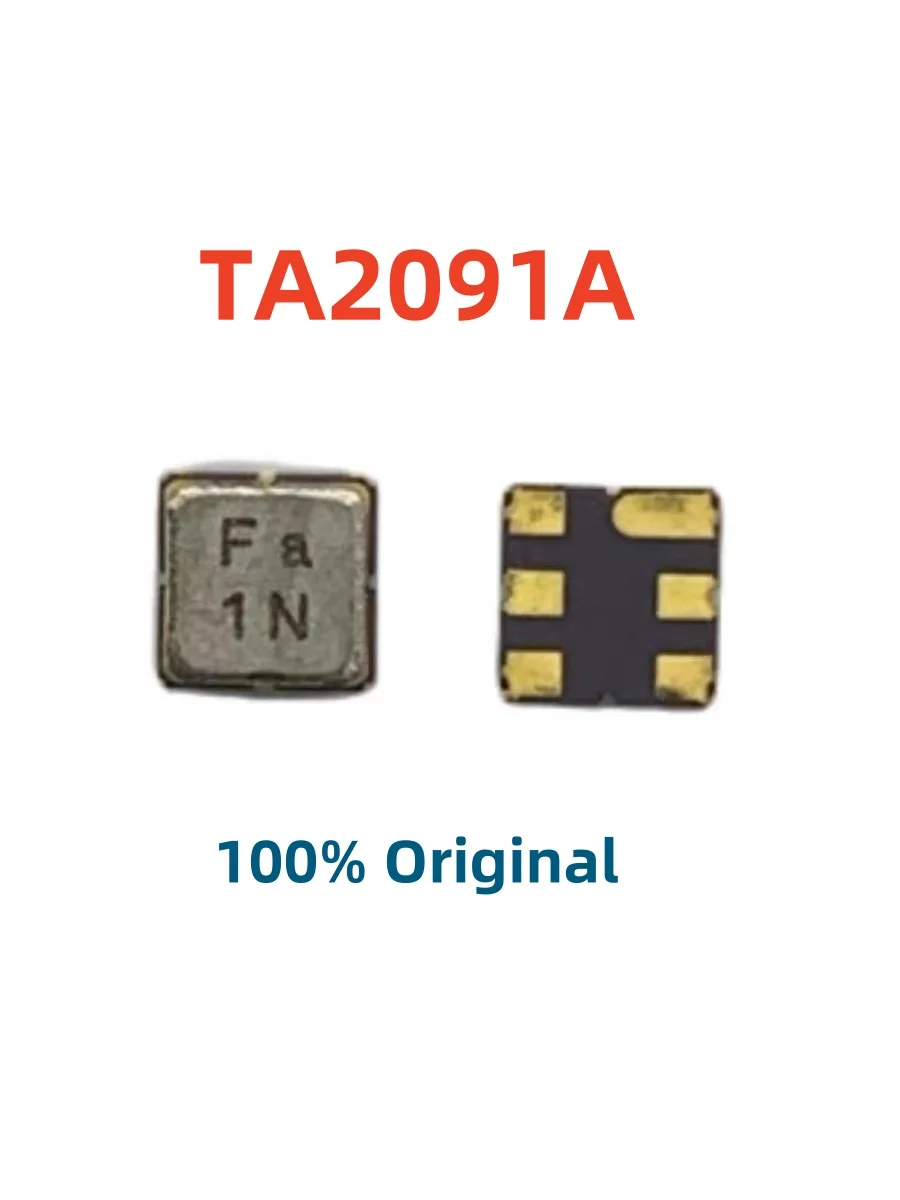 5pcs 100% New Original TA2091A Silk Printing FA RF Radio Frequency Acoustic Surface Filter 480mhz 3.0x3.0x1.4mm