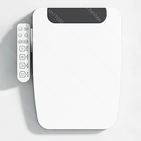 Smart Bidet Toilet Seat Heated Instant Heating Water Air Dryer Toilet Cover Lid Self Cleaning Nozzle Night Light for Bathroom