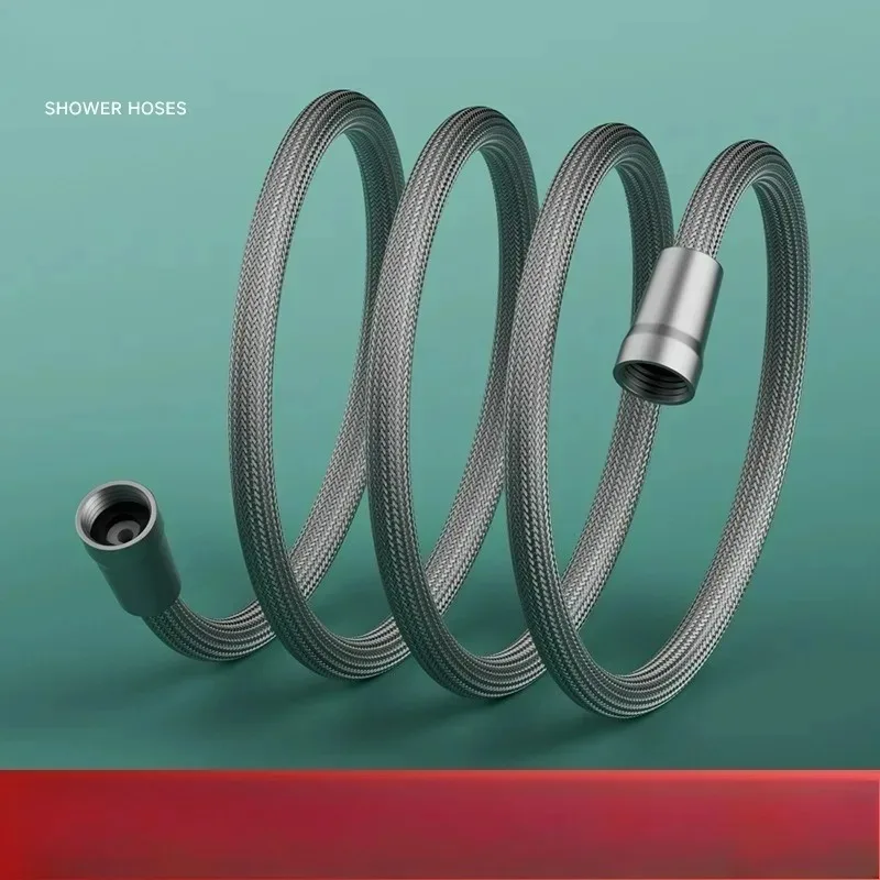 

Аксессуары для душа для ванной комнаты, душевой шланг, труба для ванной комнаты, насадка для воды, высокое качество, 1,5 м/2 м, G1/2 дюйма, гибкая насадка для душа, инструмент для трубы