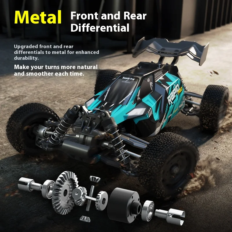 SuchiYu 1/16 Escala Carro RC de Alta Velocidade 70 km/h Brushless 4WD com Controle Remoto 2.4G Brinquedo Veículo de Controle Remoto Elétrico