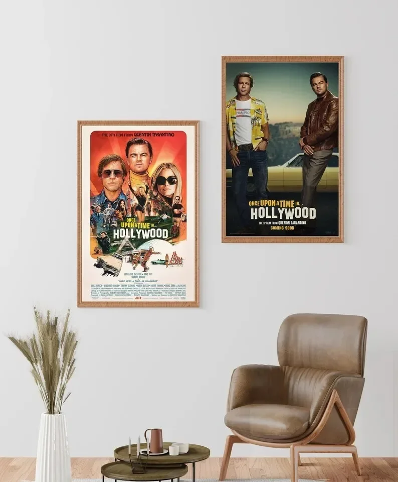 Once Upon A Time In-Hollywood Leo Classic Quentin Movie Canvas Poster And Prints Wall Art Pictures Home Decor