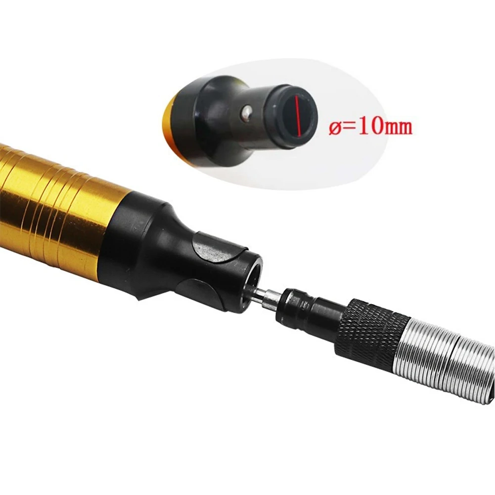 Flexible Shaft Tool for Electric Drill Grinder with Handle Precision Performance Suppressed Chuck Disengagement 14x4x3cm