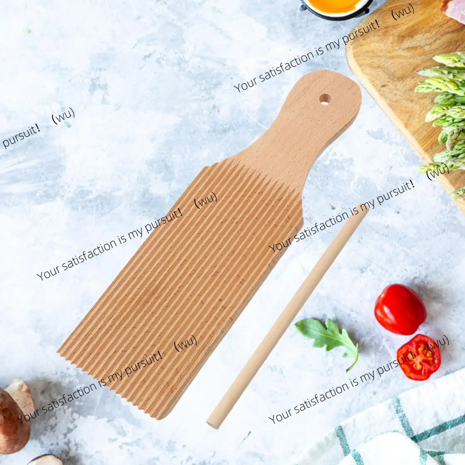Gnocchi Maker Boards Easy to Use with Stick Kitchen Supplies Accessories Ornament for Restaurant Cooking Handmaking Home