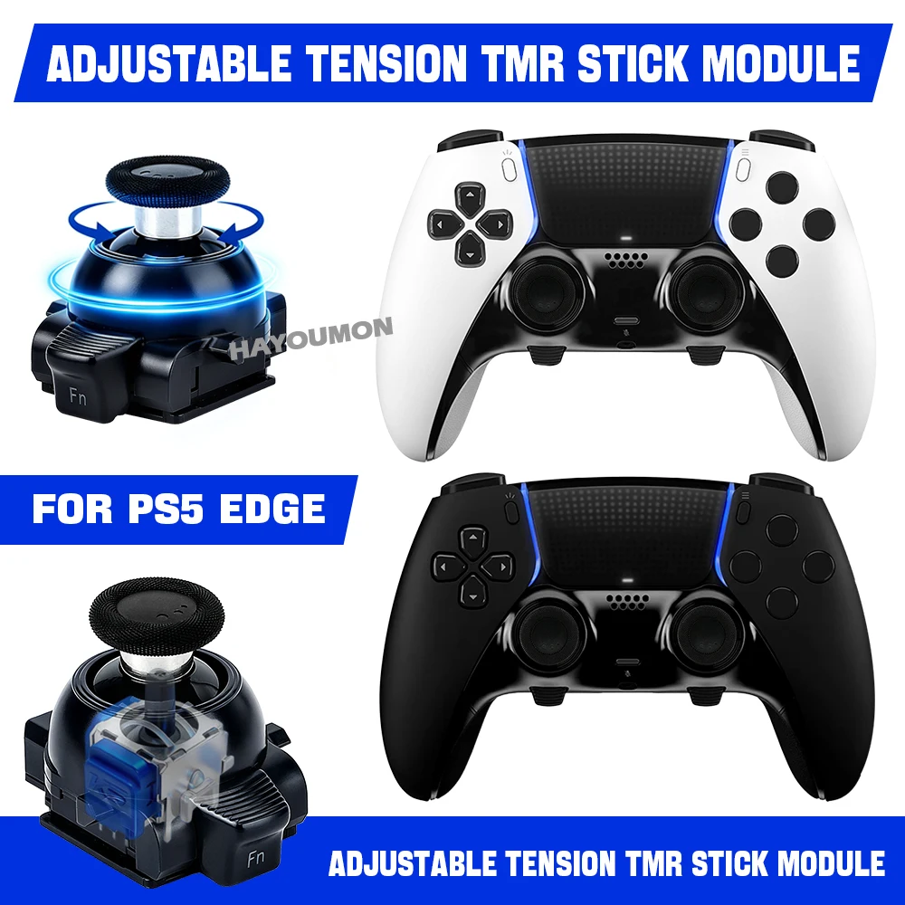 Neues, einstellbares Anti-Drift-TMR-Joystick-Plug&Play-Thumb-Stick-Modul für PS5 Edge Controller – Upgrade- und Reparaturzubehör – Detail 7