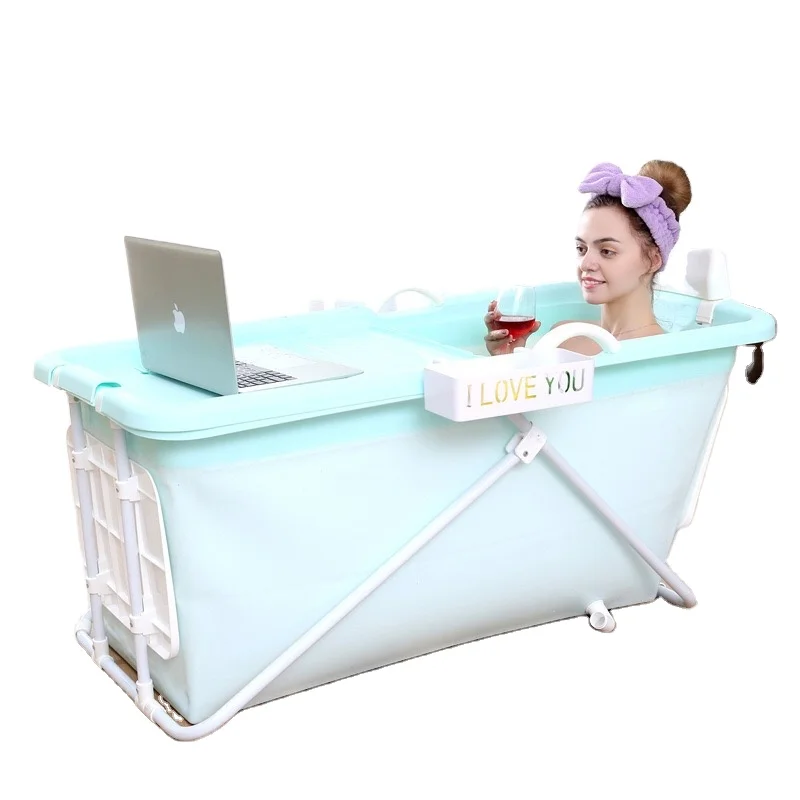 New Portable Good quality foldable plastic Cheap prices PP Plastic Bath tub  Bathtub for Adults