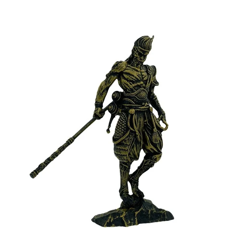 몽키 킹 액션 피규어 모델, 선 오공 입상, 할로윈 코스프레 소품, 금속 데스크탑 장식, 크리스마스 선물