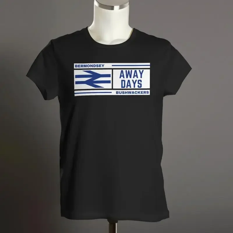 Millwall Bushwackers T-Shirt | AWAY DAYS Bermondsey | Hooligan | Unisex Organic