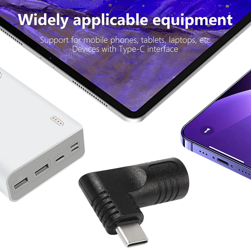 65W PD DC Female Input to USB Type C Male Power Charging Adapter New Arrivals in Stock