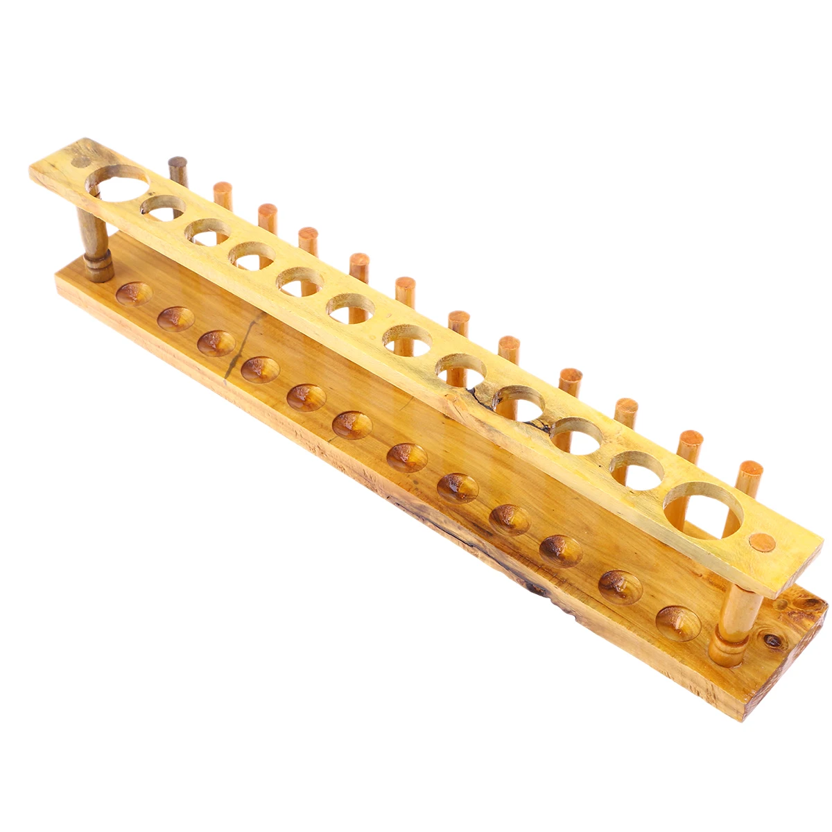 

Wooden Rack Holes High Quality Material Tube Holder Laboratory Supplies Test Tube Rack School Poster Test Pipe Stand