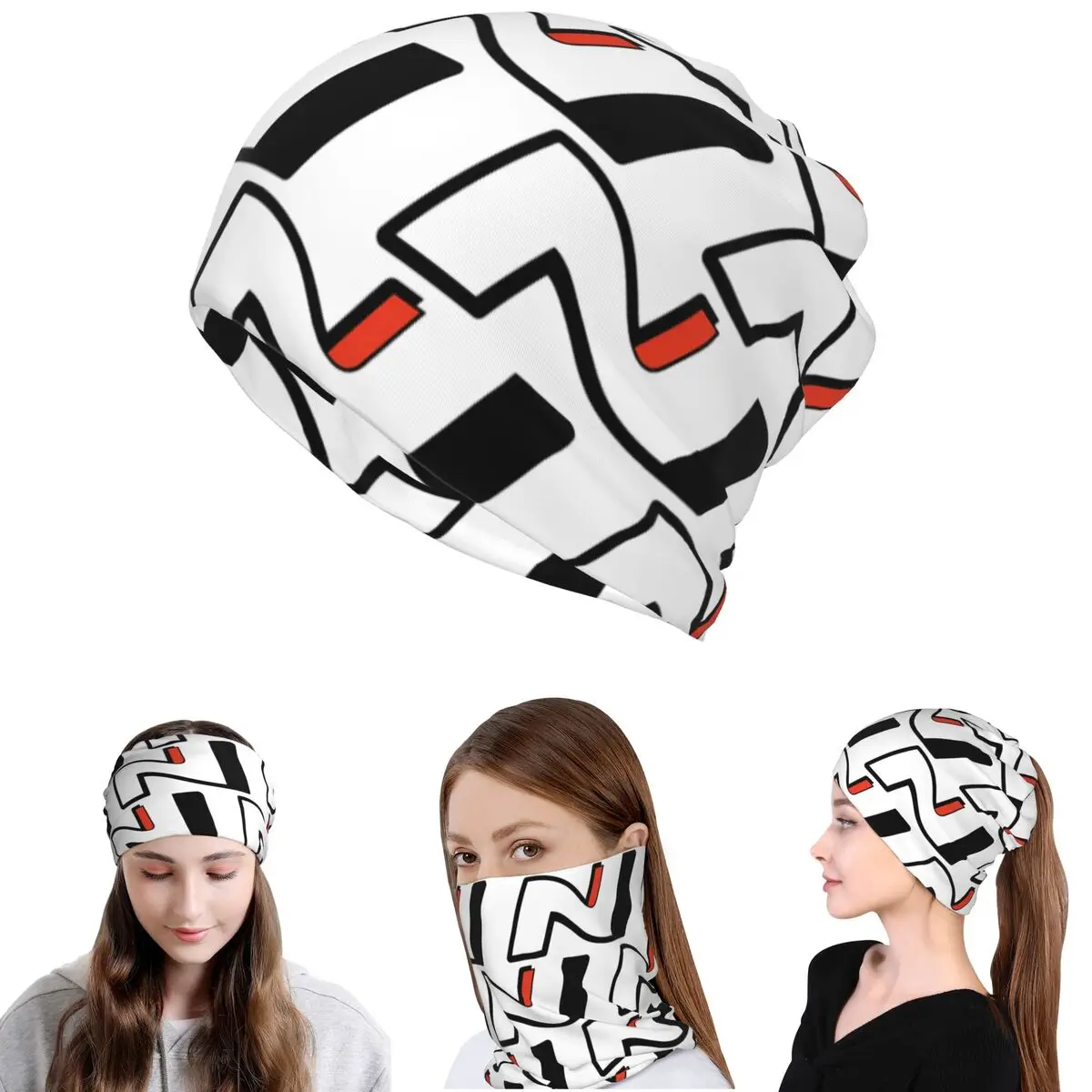 

N Performance Logo Bandana Neck Cover Wrap Mask Scarf Multi-use Cycling Scarf Beanies Hat Unisex Adult Windproof