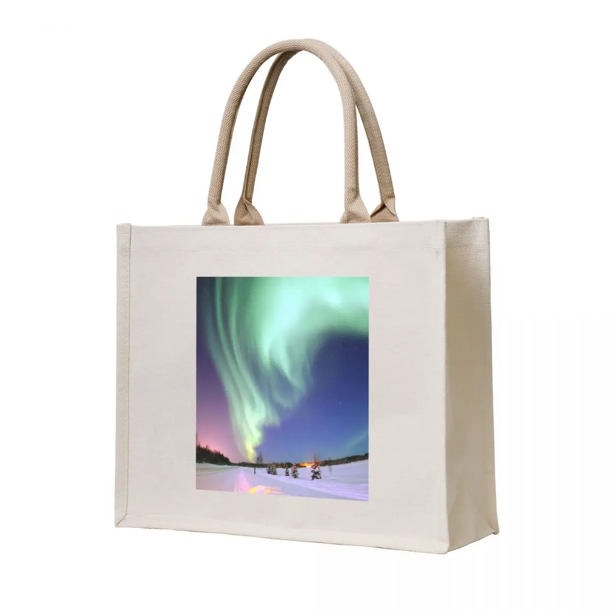 

Aurora Tote Bag canvas shopping bag cute tote bag Women's tote