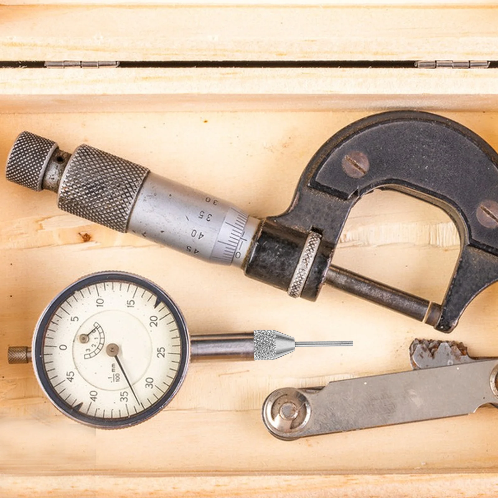 

Dial Test Indicator Point Tips Universal Holder for Depth Measurement Industrial Tools Durable Portable Design