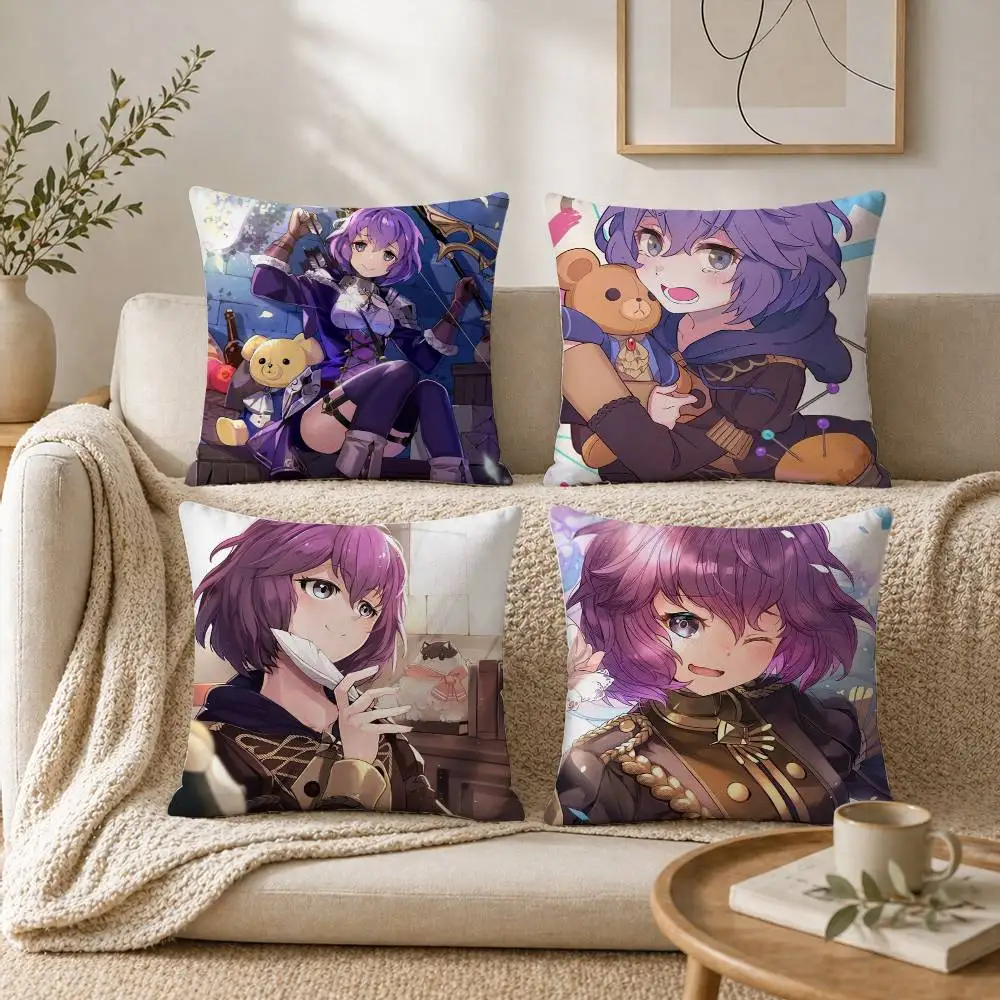 

Bernadetta Fire Emblem Pillow Case Pattern Printed Pillowcase For Living Room Sofa Cushion Cover