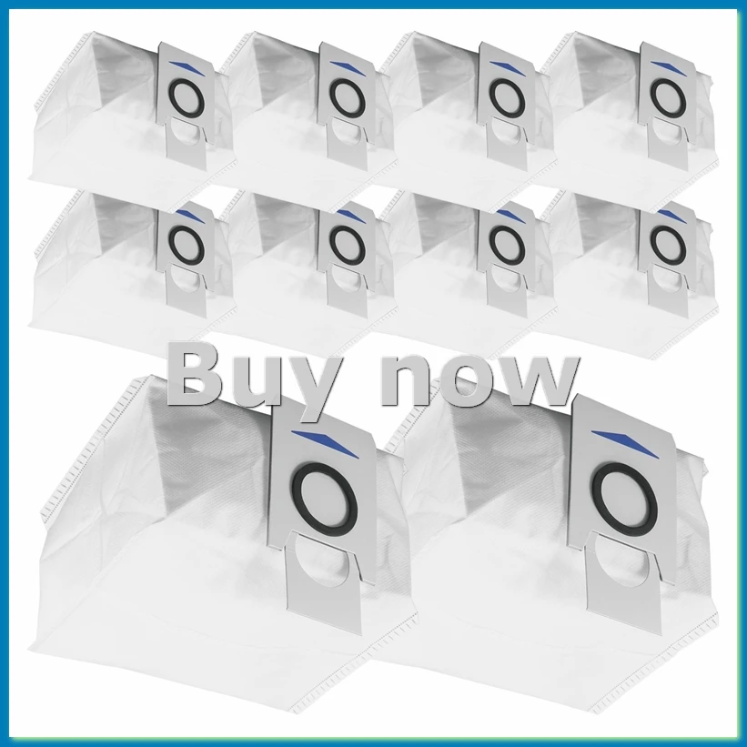 10 Pack Replacement Vacuum Cleaner Bags for X1 OMNI Turbo Robot Vacuum Cleaner-AT35
