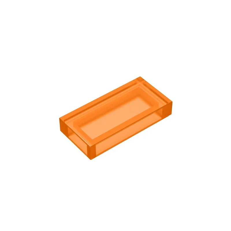 Gobricks GDS-566 Fliese 1 x 2 mit Nut, kompatibel mit Lego 3069 30070 Teilen, technische DIY-Bausteine für Kinder