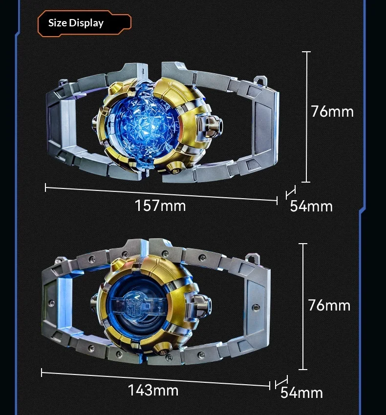Transformers G1 Matrix Of Leadership Bluetooth Speaker 1:1 Skyreach Pillar Helmet Genuine Glow Anime Fiugre Collectible Toys