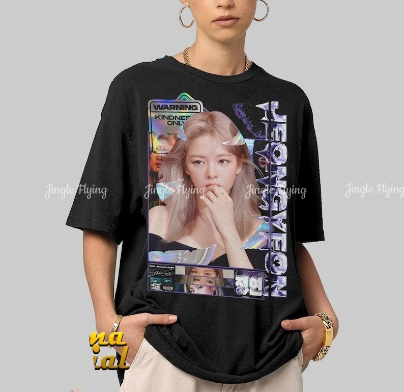 Jeongyeon Shirt Yoo Jeong-Yeon Twice K-Pop Girl Group Classic Unisex T-Shirt Short Sleeve Unisex Unique Gifts