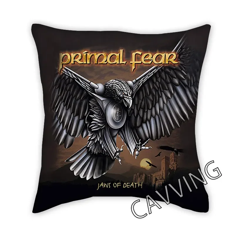 

Primal Fear Band 3D Printed Polyester Decorative Pillowcases Throw Pillow Cover Square Zipper Pillow Cases Fans Gifts